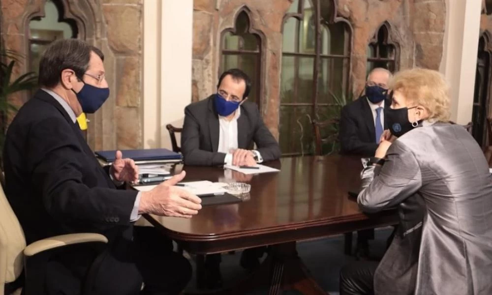 Συνάντηση Αναστασιάδη με Λουτ στη Λευκωσία εν όψει Άτυπης Πενταμερούς